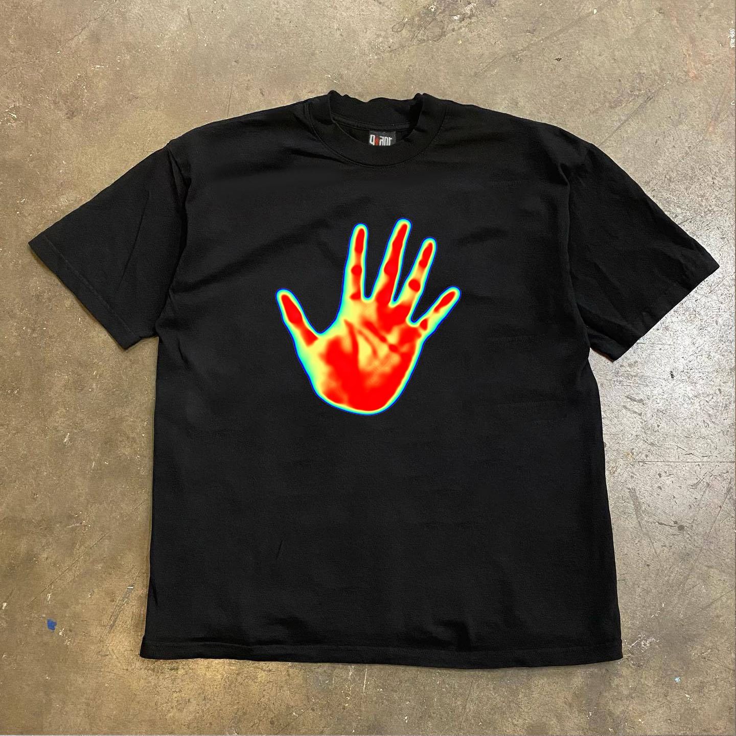 Personal joint tシャツ　opium y2k y2k hot palm opium print t-shirt 00s 【2色選択可能】 - メルカリ