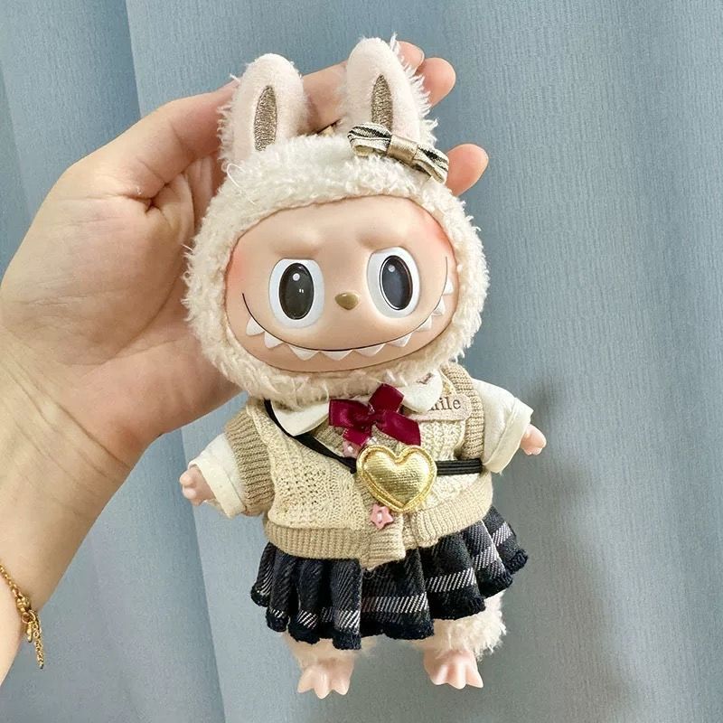 LABUBU ぬいぐるみ 443 LABUBU ラブブ ぬい服 17cm ぬいぐるみ服 着せ替え - メルカリ