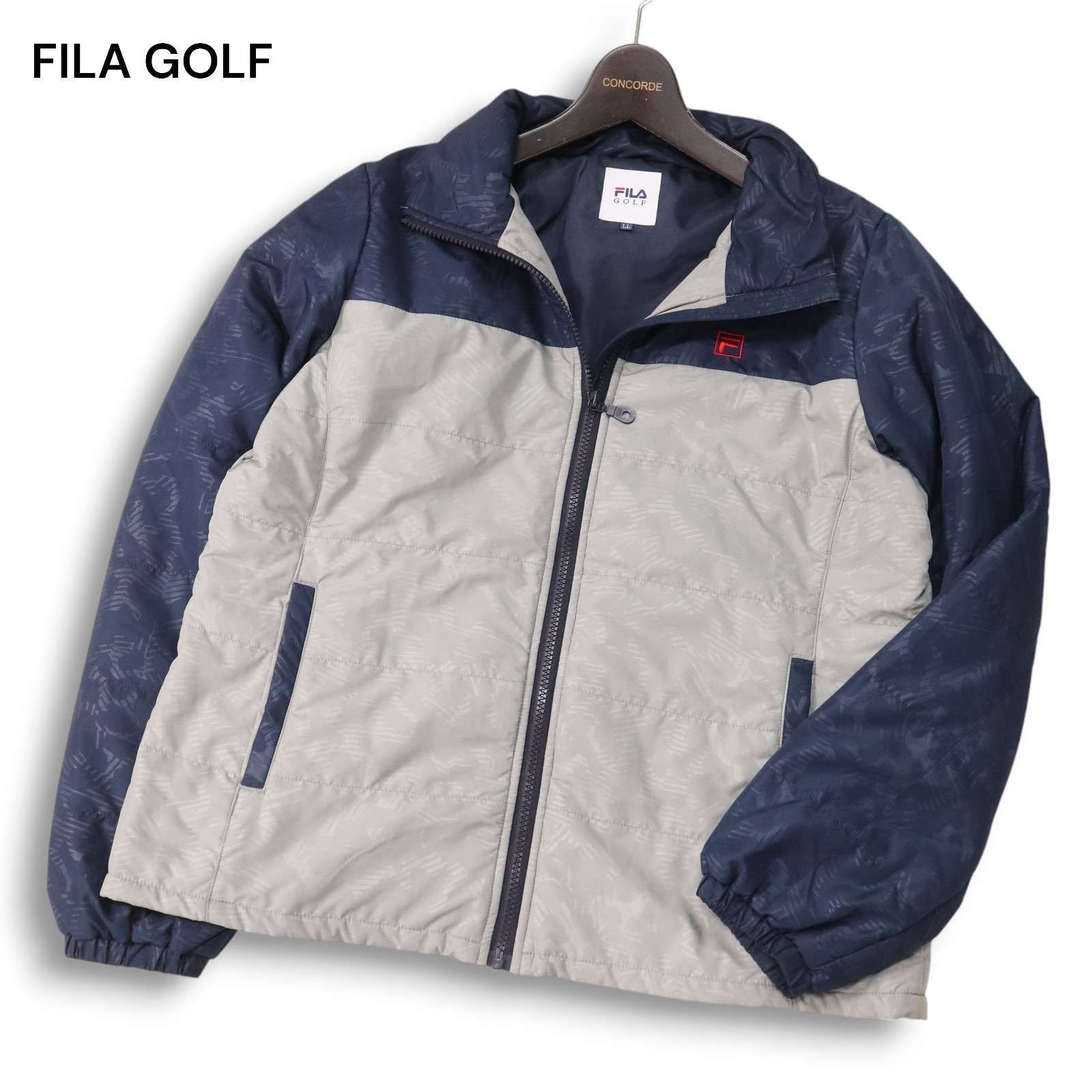 FILA GOLF フィラ ゴルフ 秋冬 カモフラ柄☆ 中綿 ジップ