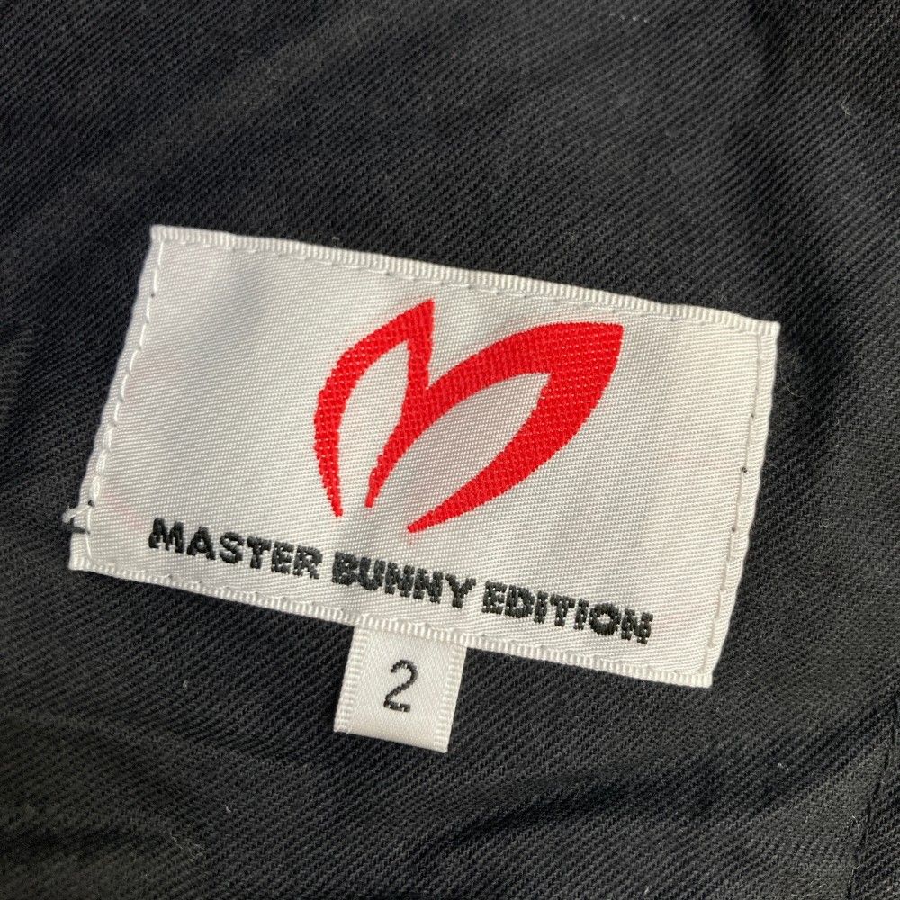 サイズ：2 MASTER BUNNY EDITION マスターバニーエディション  ストレッチ ロングパンツ 花柄 ブラック系 [240101422454] ゴルフウェア レディース ストスト MASTER BUNNY EDITION マスターバニーエディション 2024年モデル