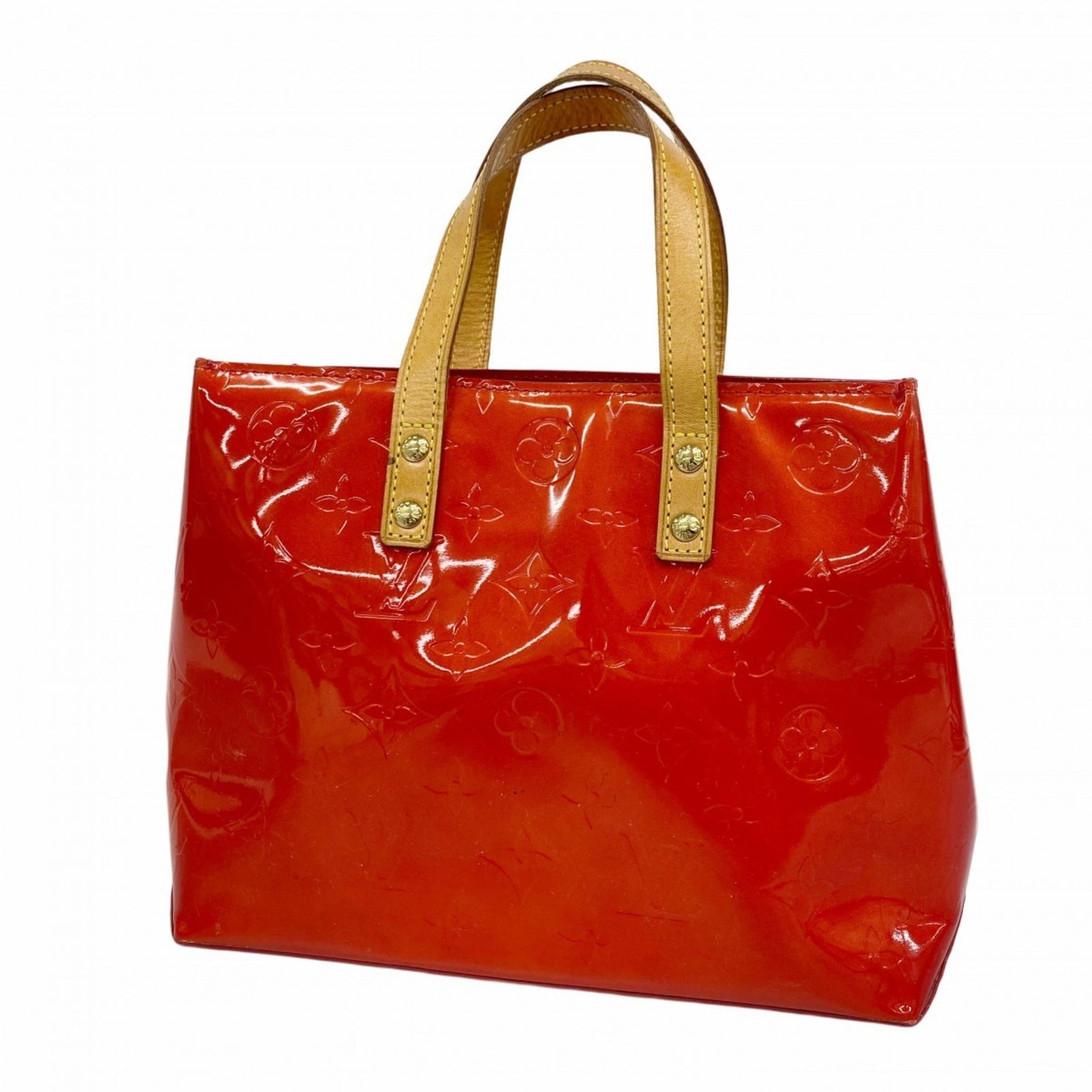 ルイ ヴィトン Louis Vuitton ルイ ヴィトン ハンドバッグ ヴェルニ リードPM M91088 ルージュレディース