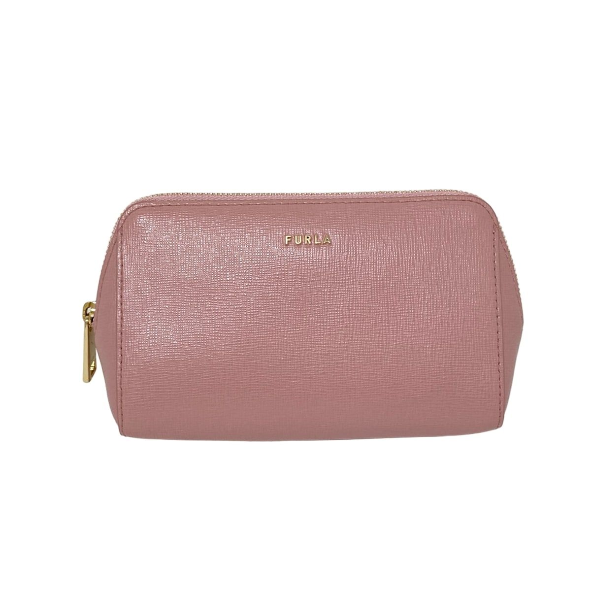 FURLA フルラ ポーチ - ライトピンク レザー