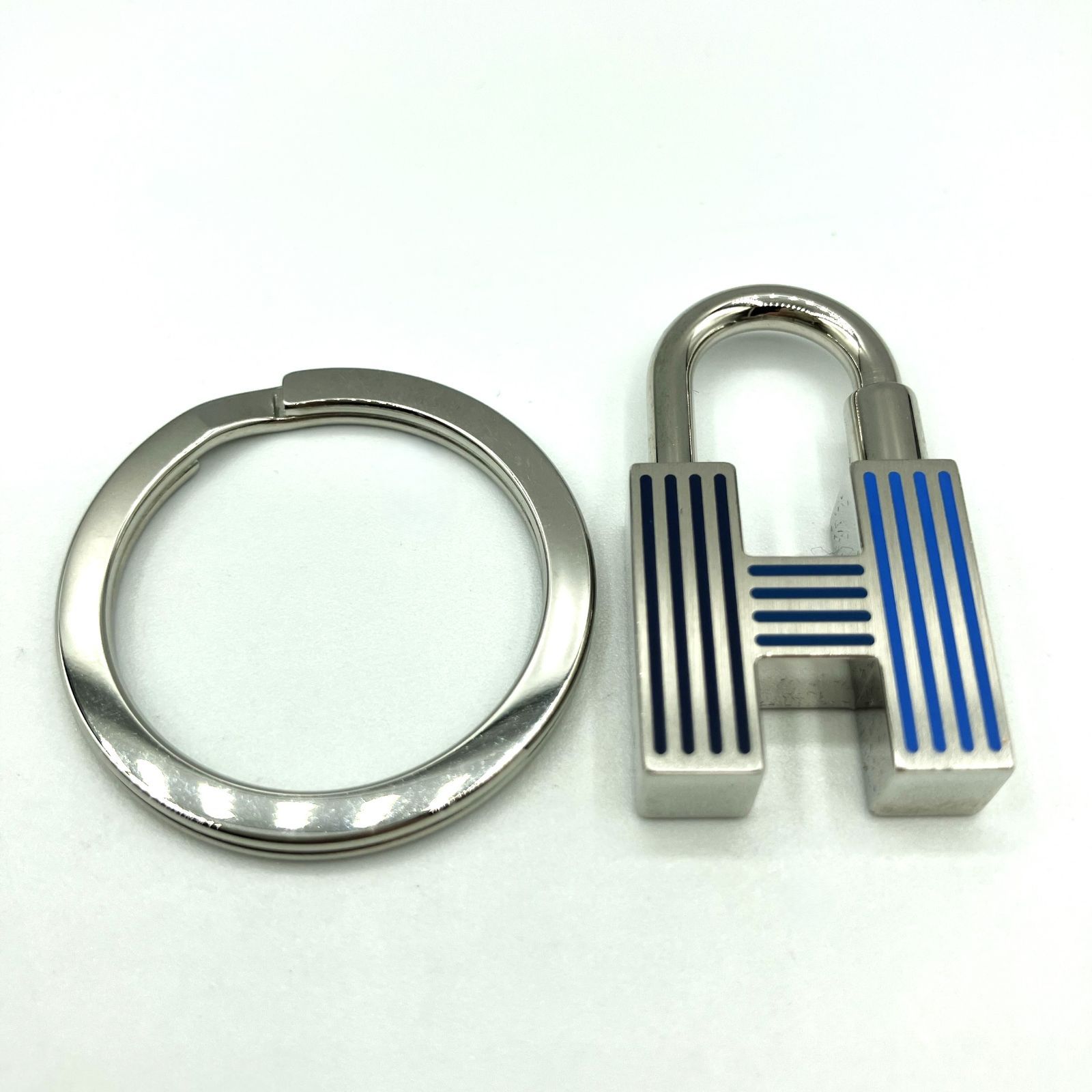 鑑定済み】正規品 エルメス HERMES キーリング アクセサリー カデナ