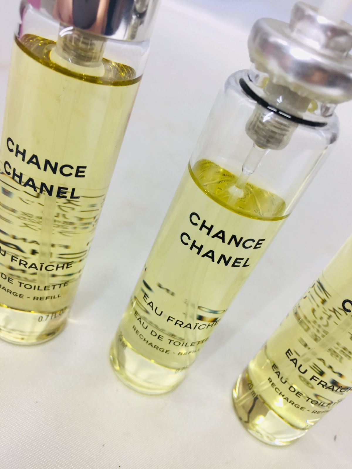 CHANEL CHANCE ツイスト＆スプレイリフィルセット　未開封 チャンス オー タンドゥル ツィスト&スプレイ（オードゥ