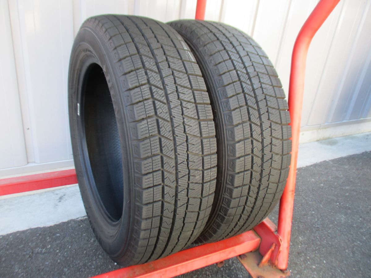 185/60R16 86Q ダンロップ WINTER MAXX WM03 スタッドレス 2021年製 2本 送料込 T50420120インボイス領収書発行可能