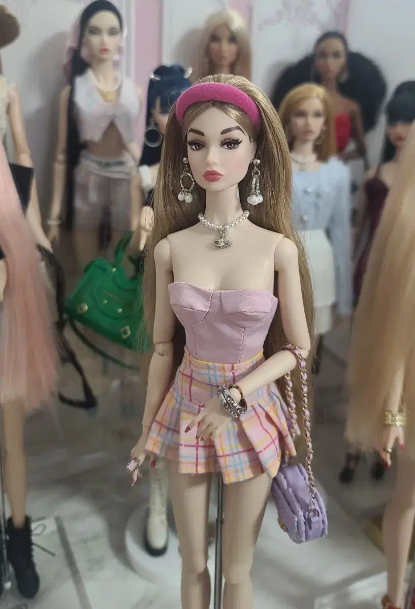 ファッションロイヤリティ、ポピーパーカー、バービーのアウトフィット