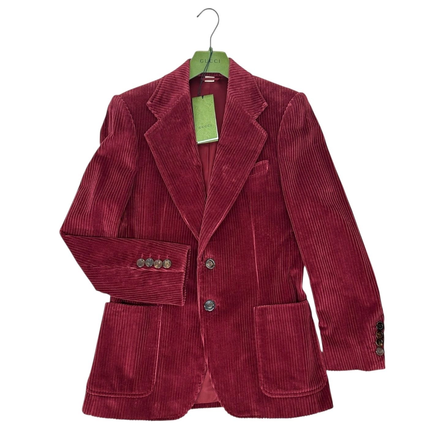 ✨タグ付き未使用品✨GUCCI グッチ テーラードジャケット ボルドー