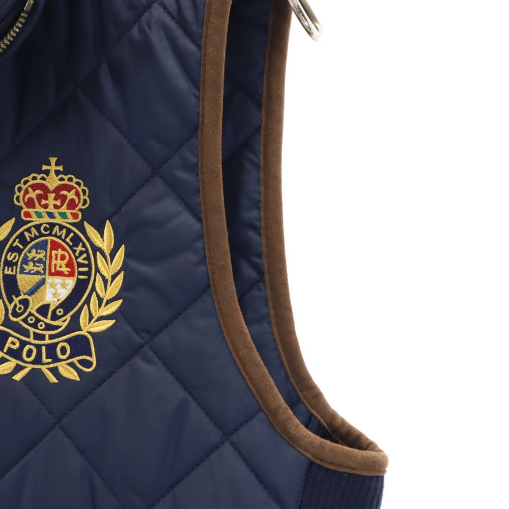 ポロラルフローレン キルティング ベスト M ネイビー系 POLO