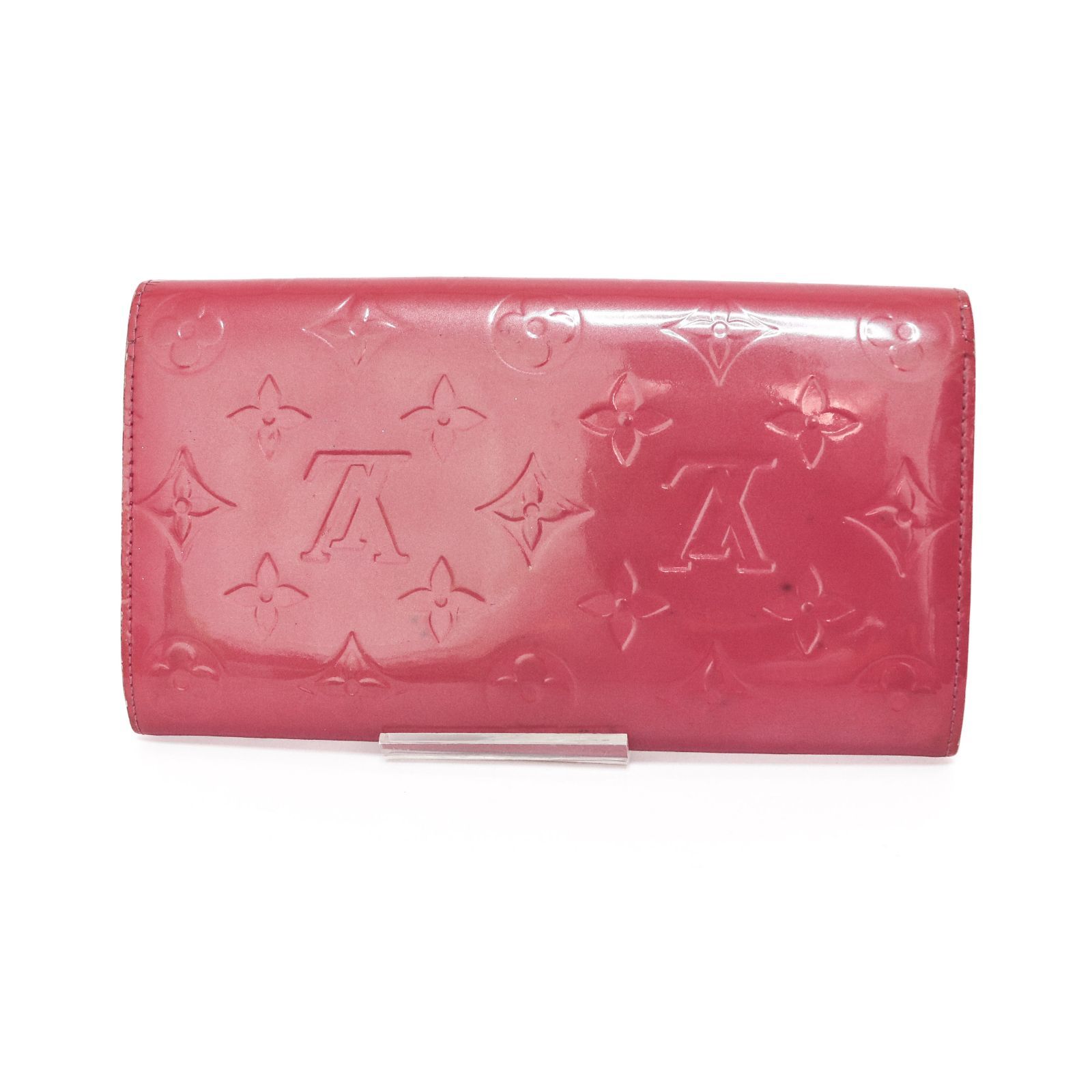 ルイ・ヴィトン 長財布 ポルト モネ クレディ M91236 フューシャピンク  