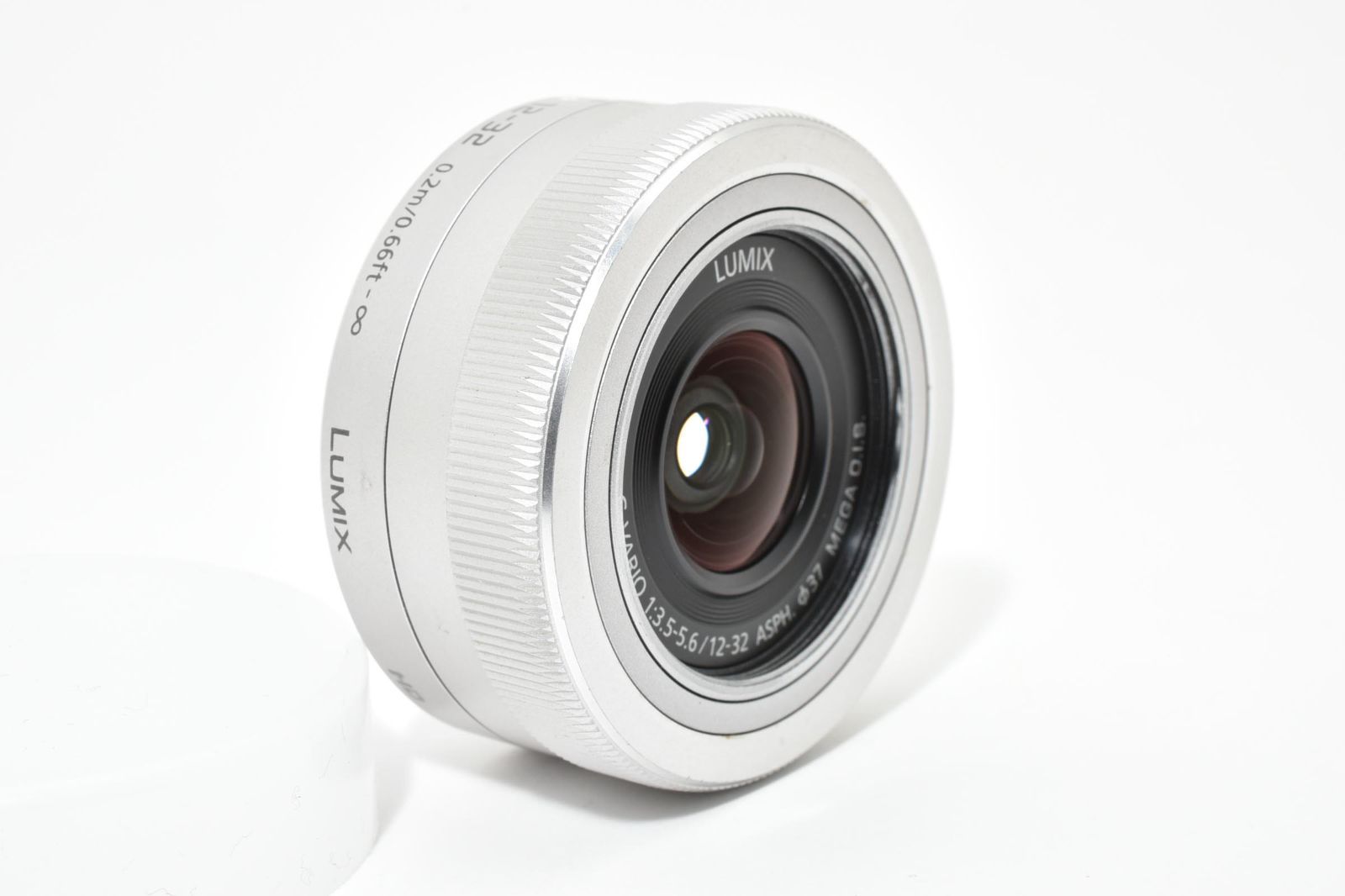 磨かれた パナソニック Panasonic LUMIX G VARIO 12-32mm F3.5-5.6 ASPH. MEGA O.I.S. シルバー LL38 5818