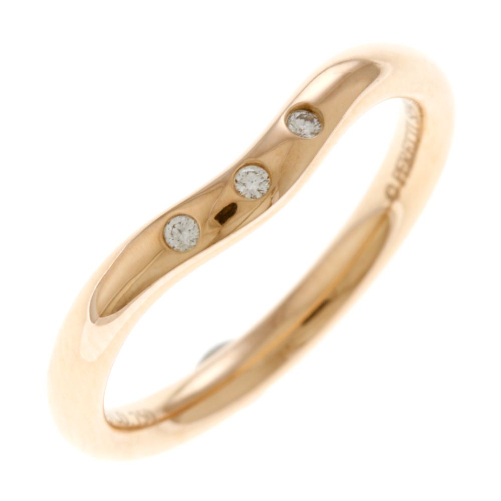 ティファニー TIFFANY&Co. リング・指輪 7.5号 K18ピンクゴールド ダイヤモンド