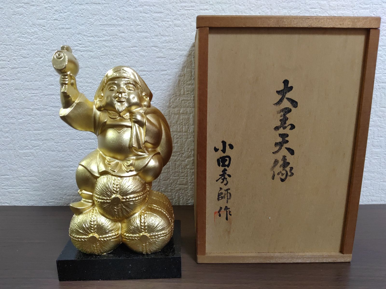 小田秀師作 大黒天像 K24GP