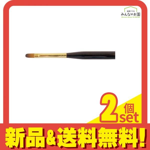 Miss Mirage(ミスミラージュ) ジェルブラシ ラウンドロング(キャップ付き) 1本入 2個セット まとめ売り