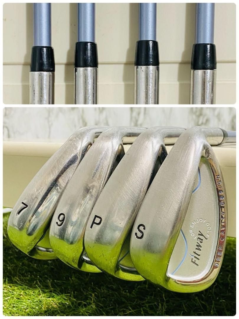 【良品】初心者推奨 ナイキ フィットウェイ レディースゴルフセット 7本 L 良品】初心者推奨 ナイキ フィットウェイ レディースゴルフ