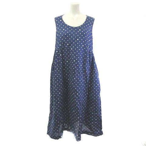 COMME des GARÇONS ネイビーノースリーブロングワンピース コムデギャルソンコムデギャルソン COMME des GARCONS COMME des