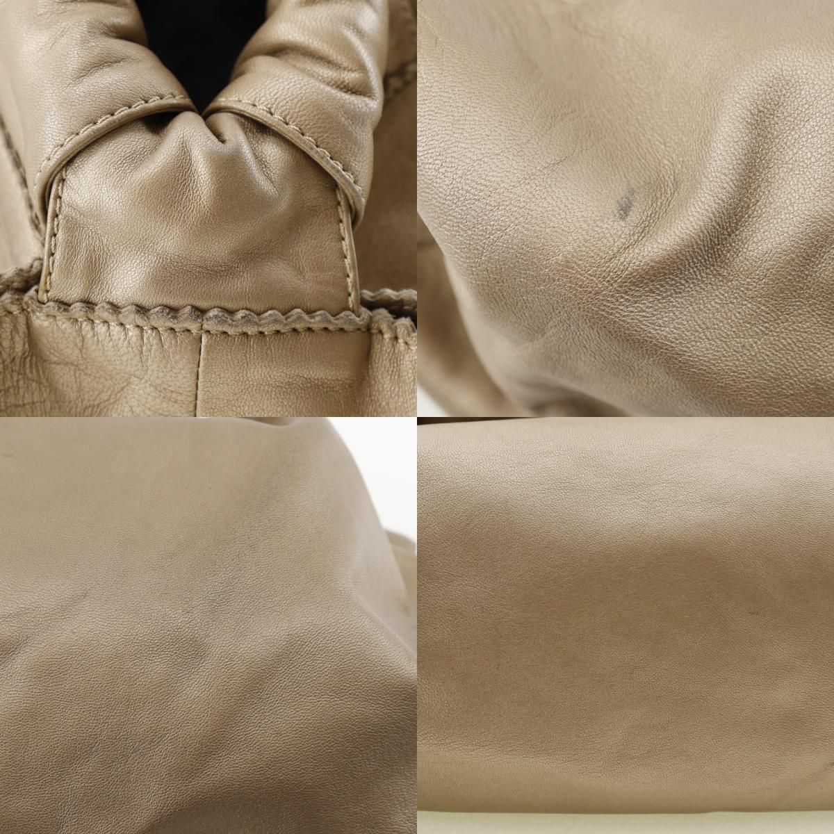 LOEWE】ロエベ ナッパアイレ ラムスキン ゴールド レディース 