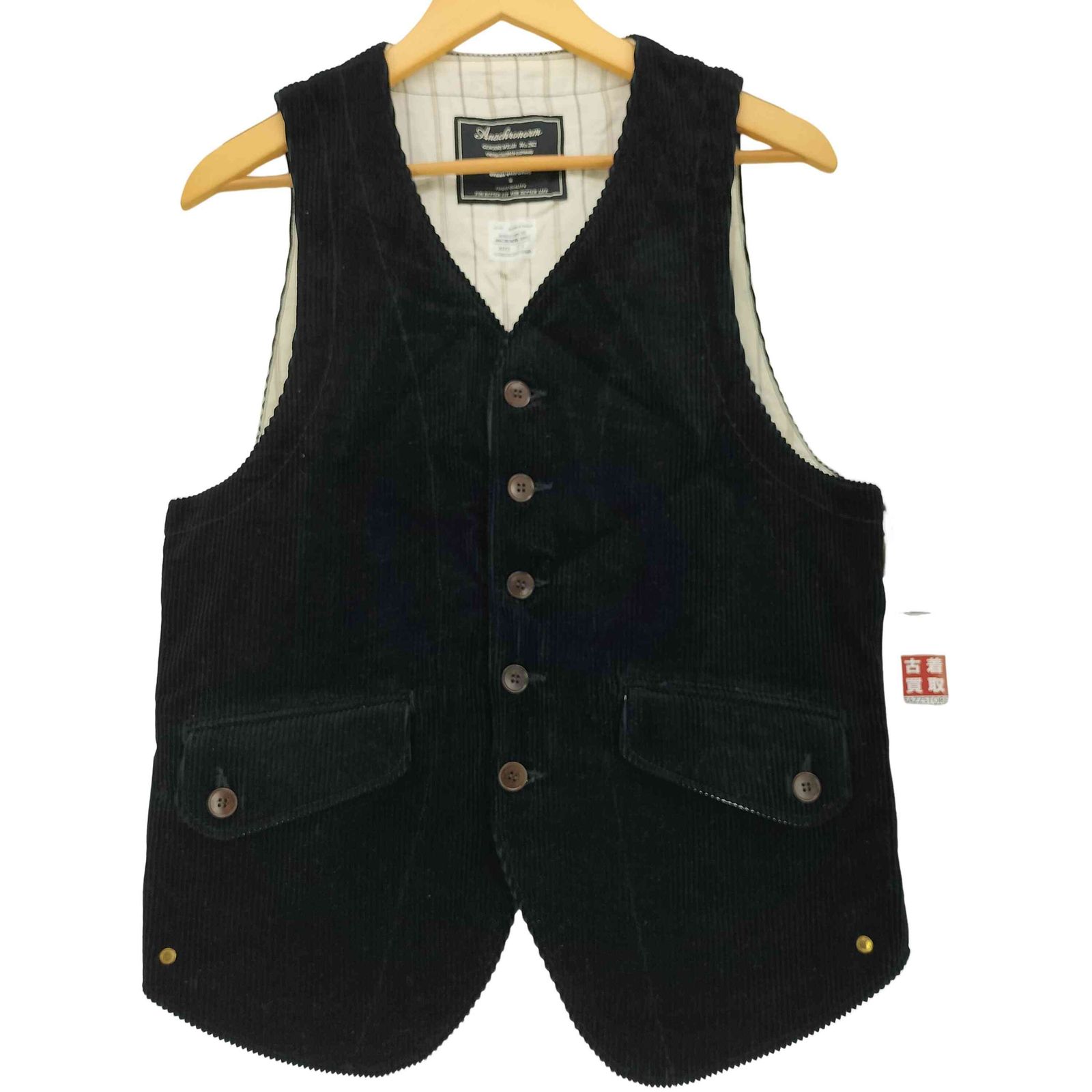 アナクロノーム Anachronorm コーデュロイベスト メンズ 01 | Shop at 