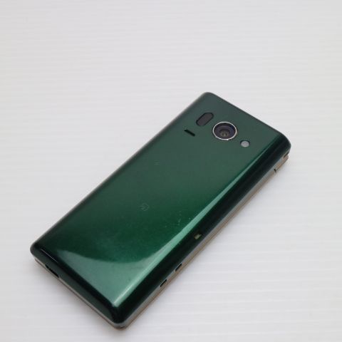 良品中古 au SHF33 AQUOS K グリーン 即日発送 ガラケー