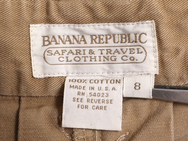 お得なクーポン配布中!】 80s USA製 バナナリパブリック プリーツ  