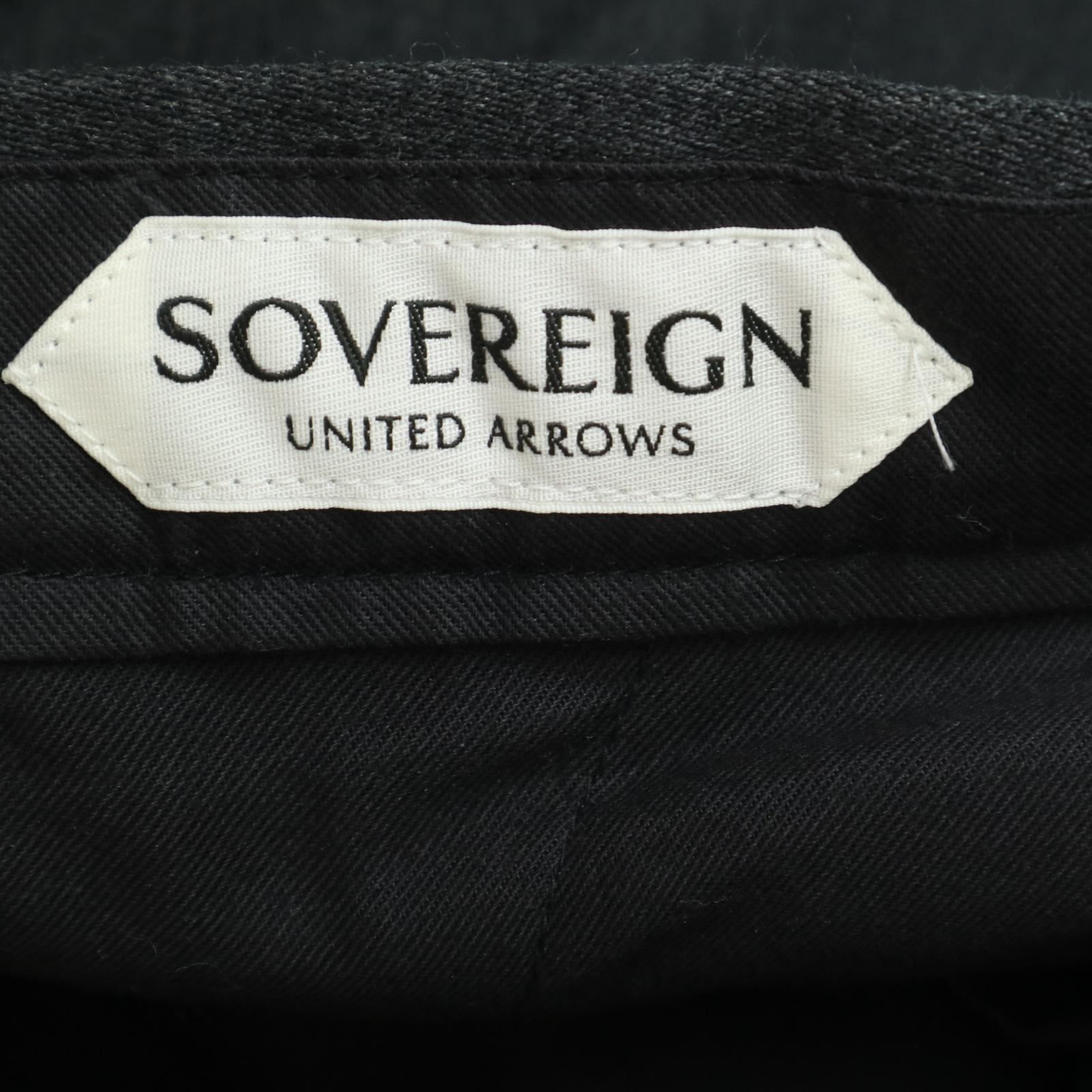 SOVEREIGN ソブリン ウールレーヨン ハーフギャザー ワンプリーツ