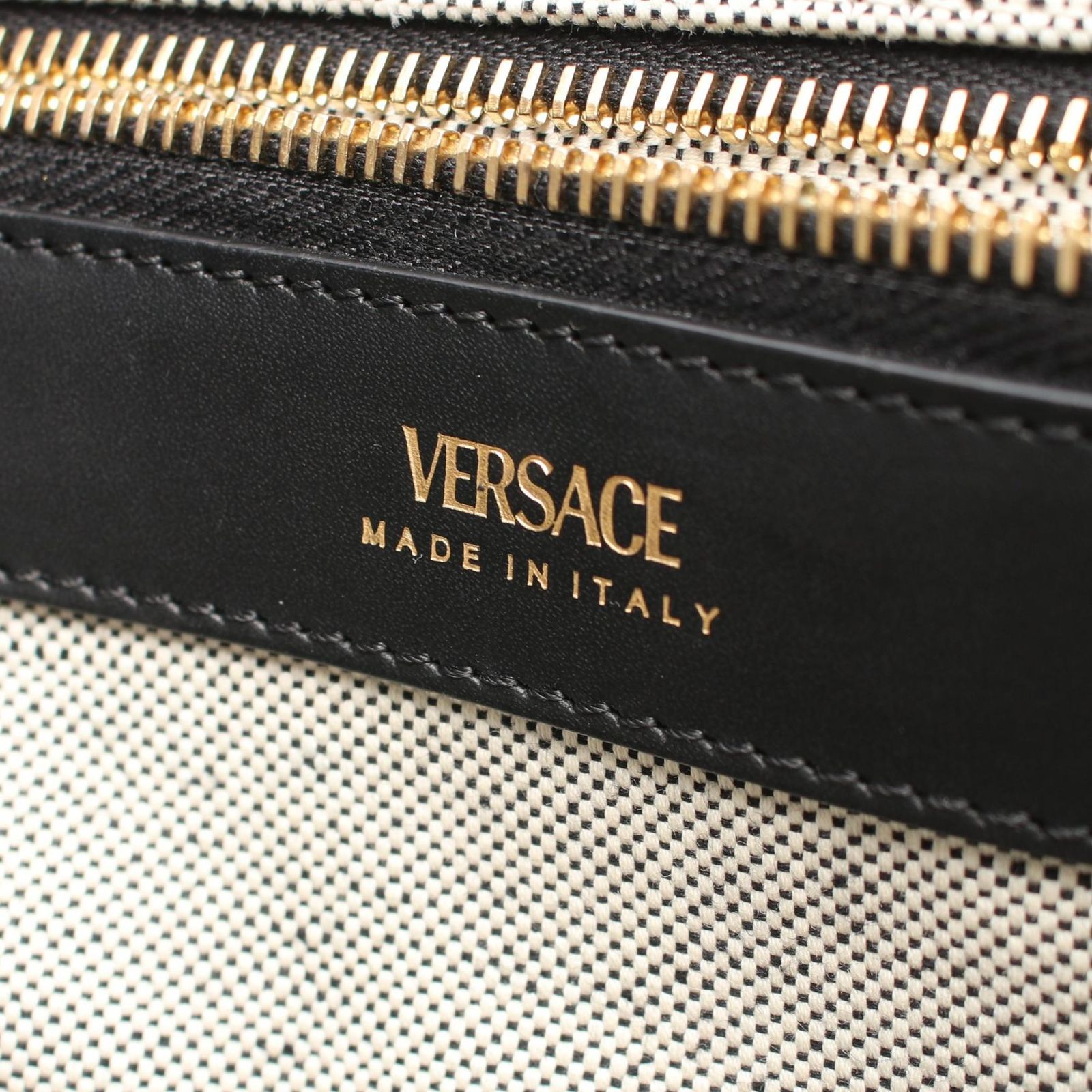 ヴェルサーチ 1014568 キャンバス 2way トートバッグ 関税込】 VERSACE キャンバス トートバッグ (VERSACE/トート