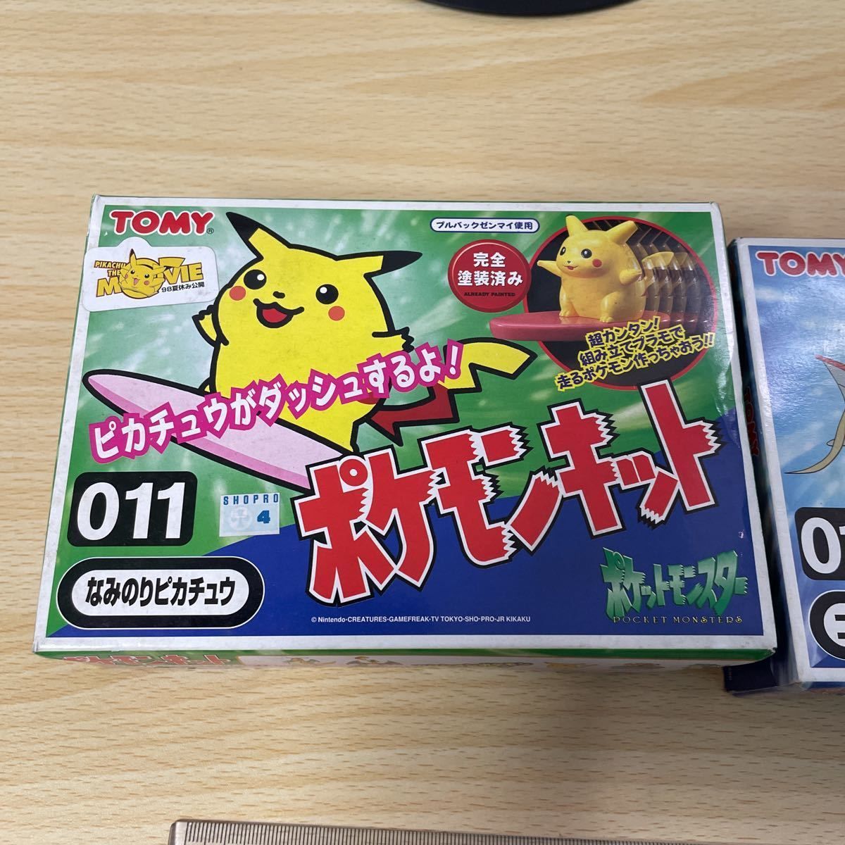 【希少】ポケモンキット 5個セット 未組立 なみのりピカチュウ　トゲピー ポケモンキット なみのりピカチュウ プラモデル 1998 年希少｜Yahoo