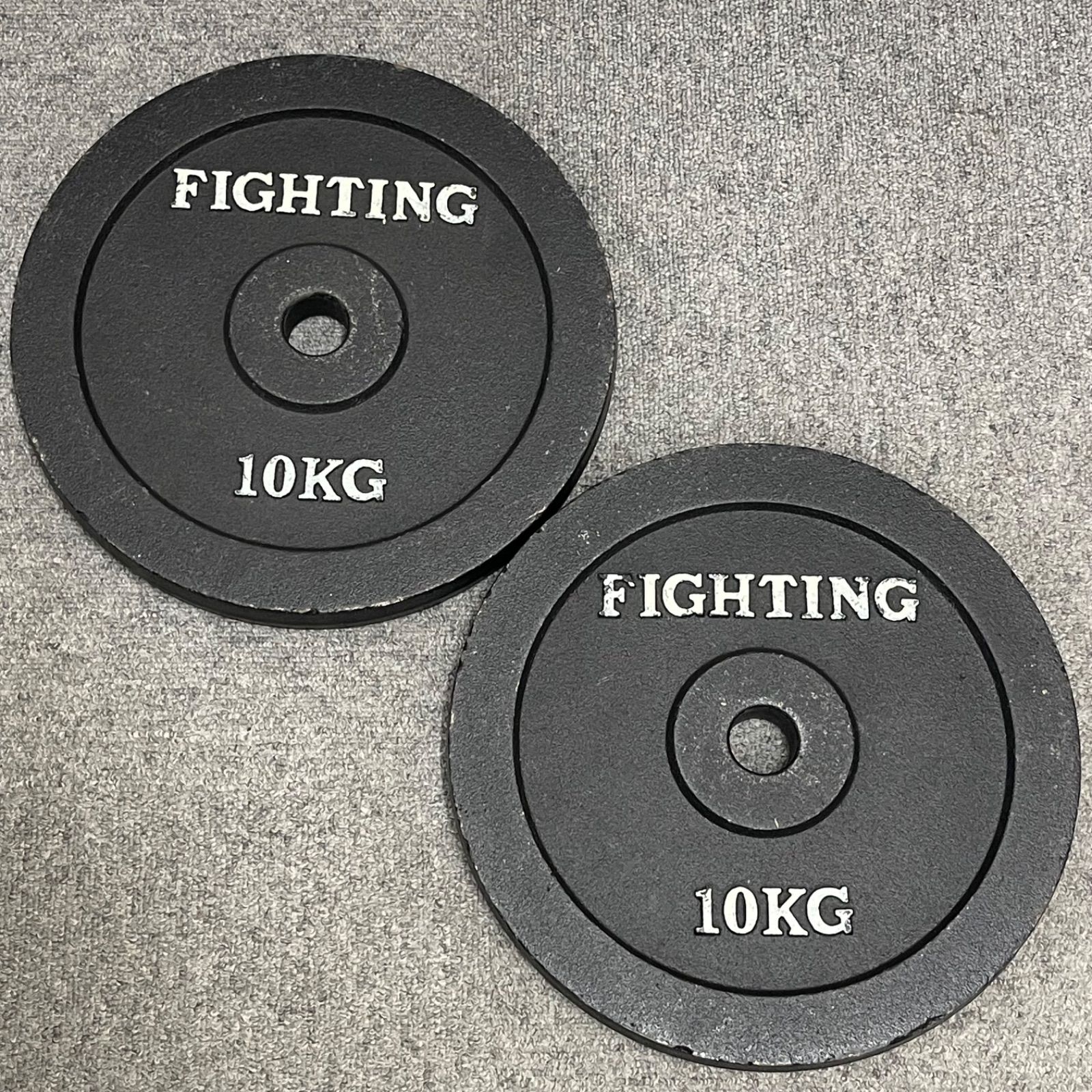 ファイティングロード ダンベルプレート 10KG 2枚 NPA】FIGHTING ファイティング ダンベルプレート 10kg 2枚 20kg