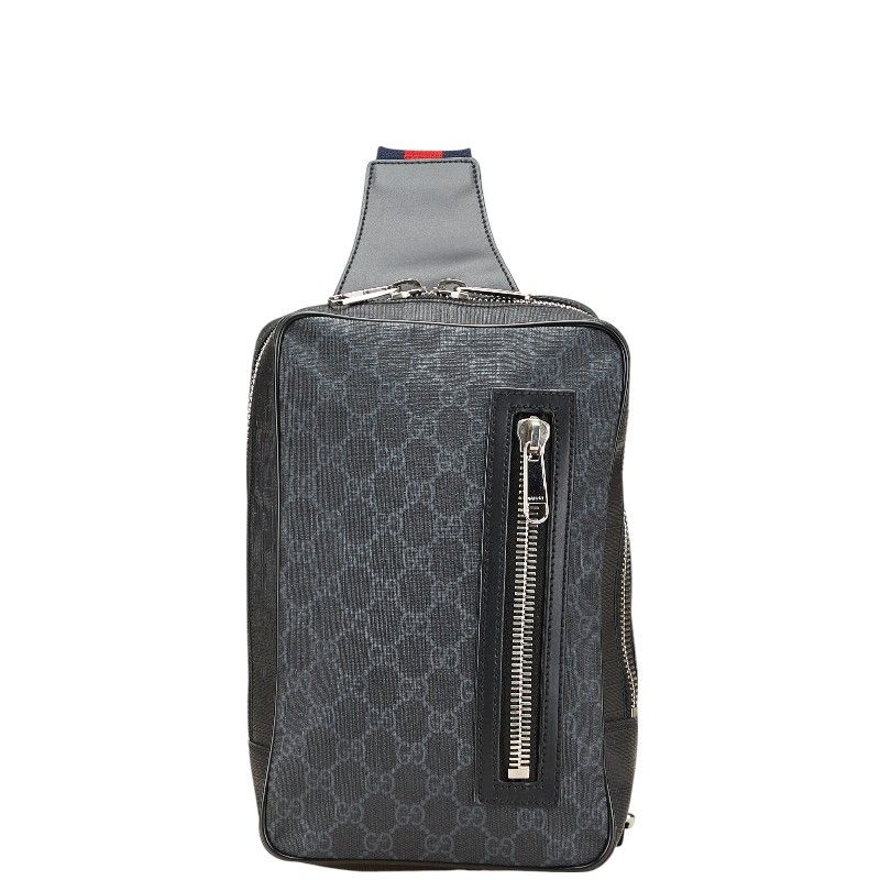 グッチ GGスプリーム ボディバッグ ベルトバッグ 478325 ブラック