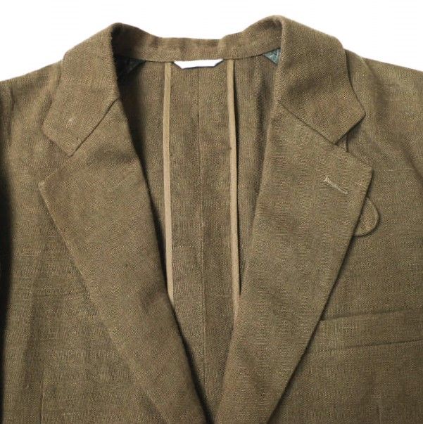 KENNETH FIELD ケネスフィールド 22SS 日本製 LINEN HEMP 2B UNCON 