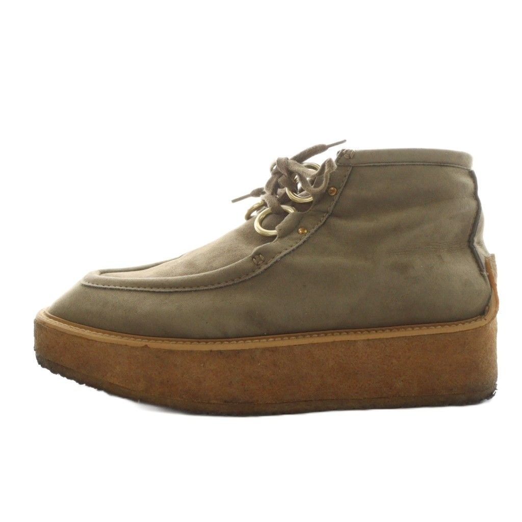 ステラマッカートニー STELLA McCARTNEY ショートブーツ 厚底 35