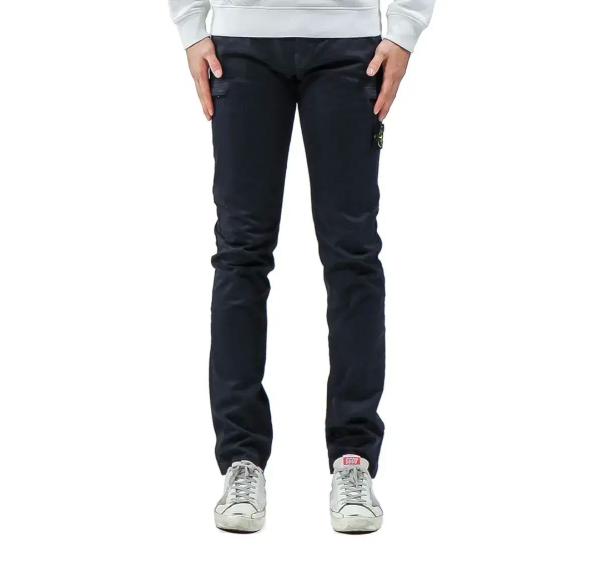 STONE ISLAND(ストーンアイランド) カーゴパンツ ネイビー W30 【公式 