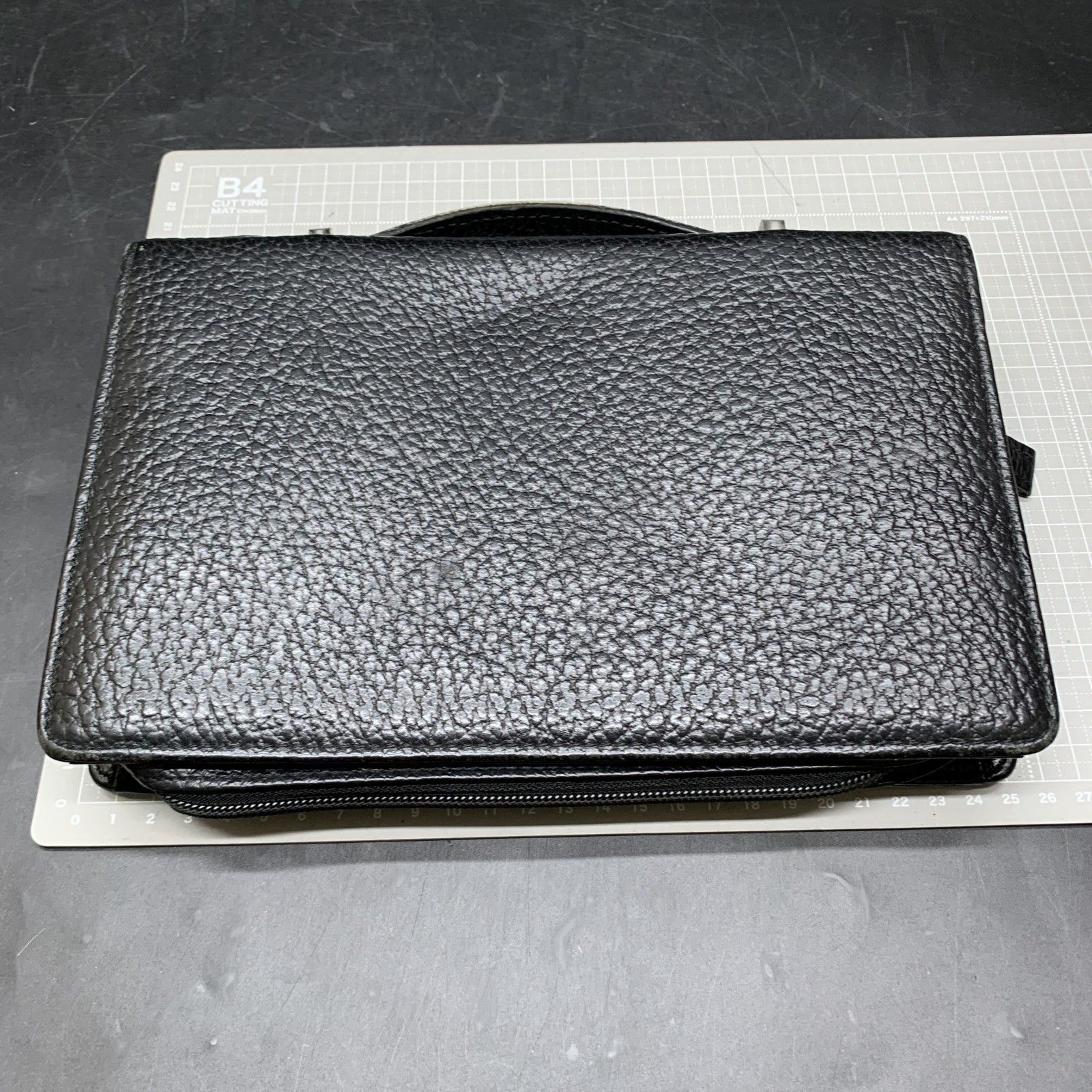 P417 ミラショーン セカンドバッグ メンズ ネロ Mila Schon 本革 レザーバッグ mila schon