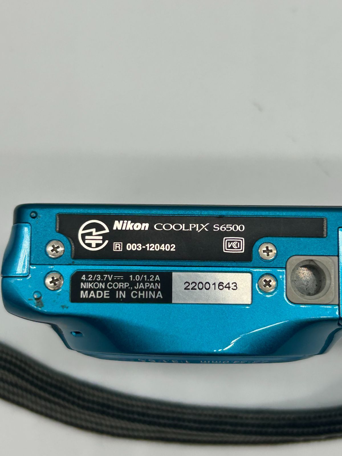 Nikon COOLPIX S6500 ブルー #146 - メルカリ