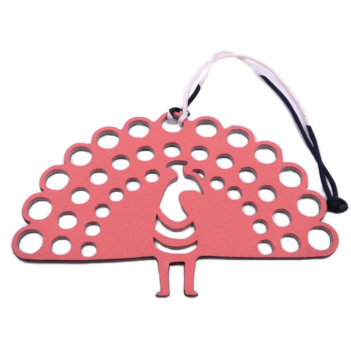 HERMES エルメス プティアッシュ 孔雀 フィッシュボーン ピンク×グリーン系 いおき質店