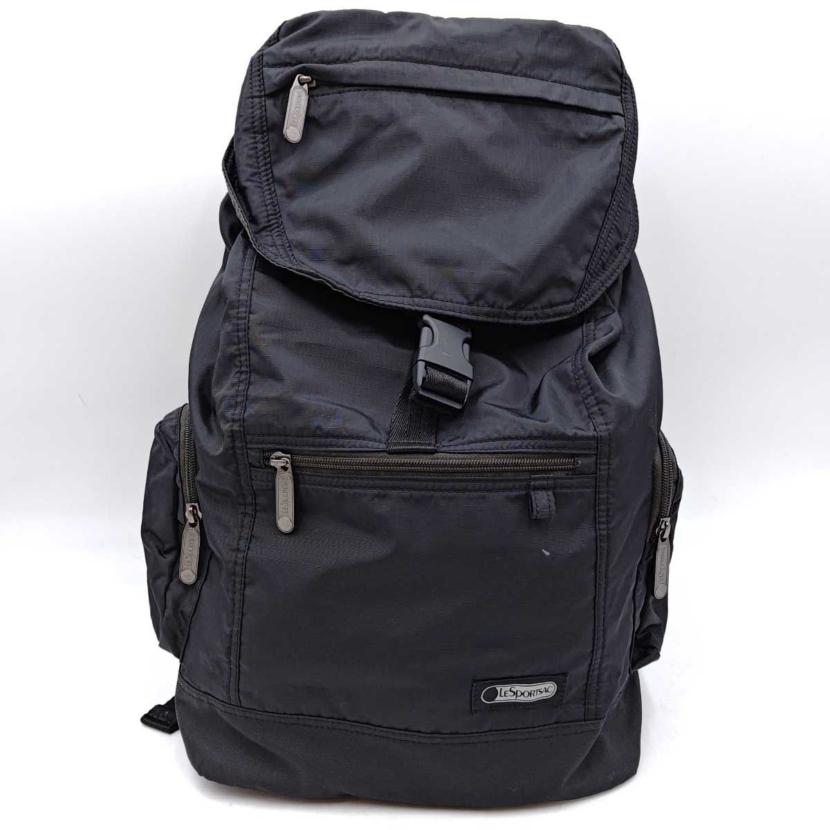 美品✨️LeSportsac　レスポートサック　リュック　バックパック　ブラック FUNCTIONAL BACKPACKブラック C（バックパック/リュック