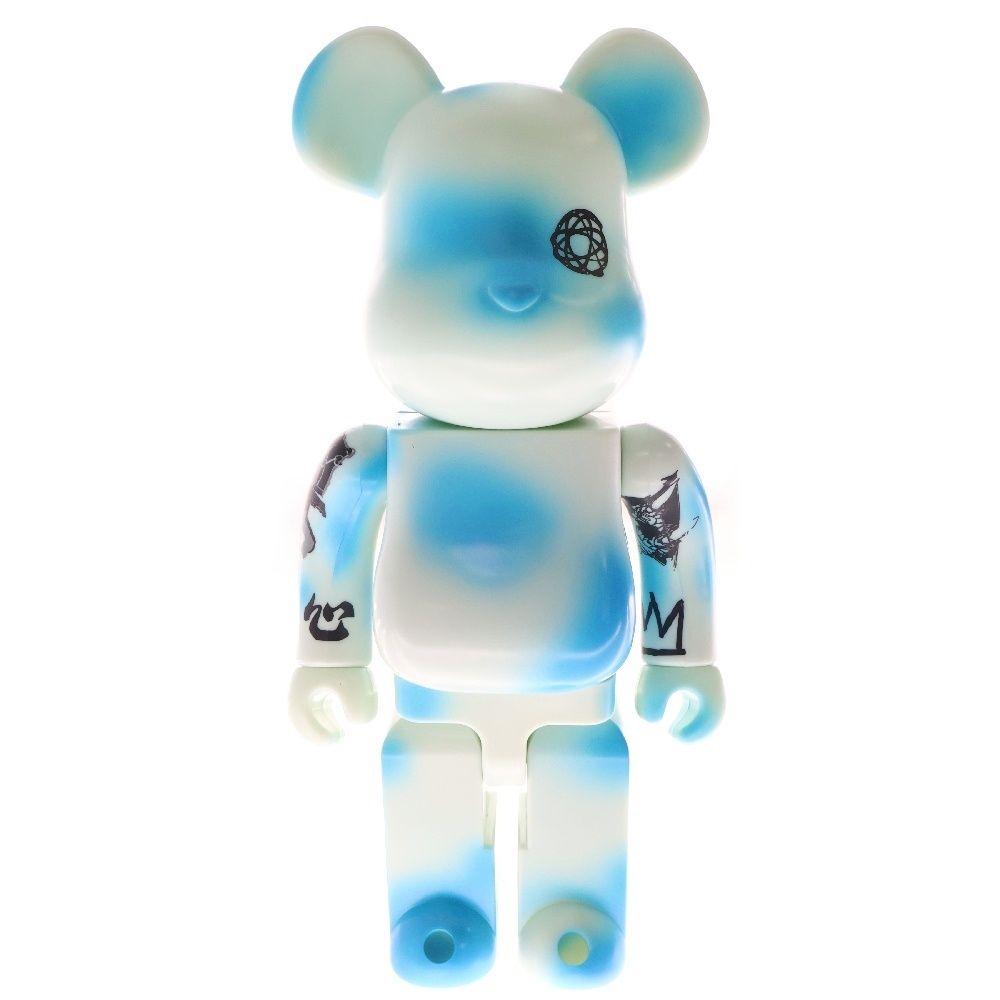MEDICOM TOY (Medicom Toy) BE @BRICK BWWT UNKLE WORLD WIDE TOUR 400% Bearbrick Futura Figure Doll Blue