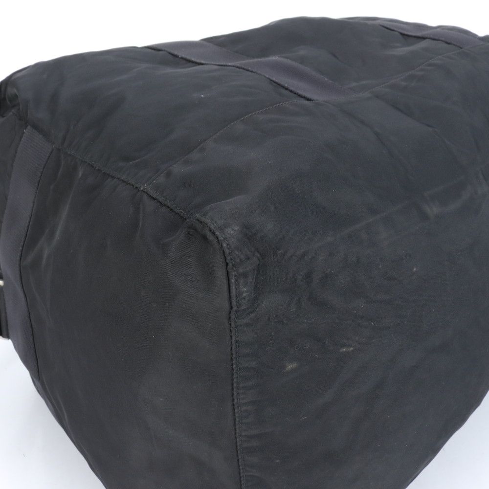 美品 プラダ テスート ナイロン 三角ロゴ レザー 2WAY ボストン バッグ