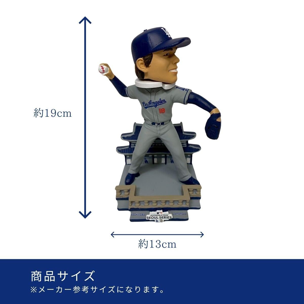 FOCO 山本由伸 ボブルヘッド ドジャース MLB 公式グッズ 野球 LA