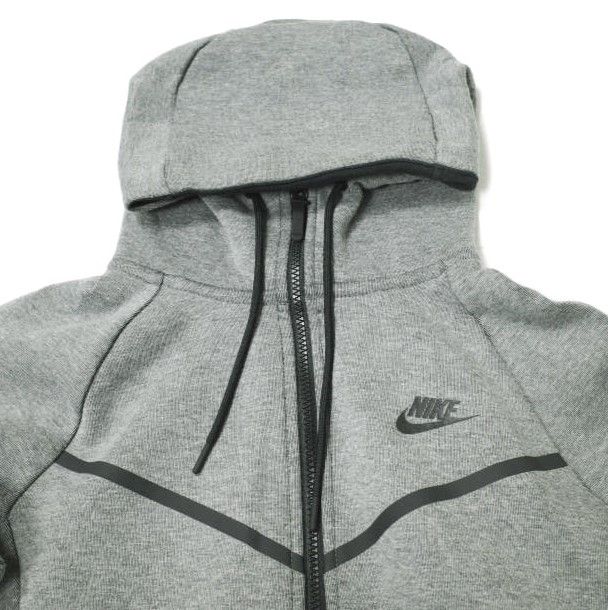 NIKE テックフリース ウィンドランナー 805145 091 グレー XXL Nike Tech Fleece WindRunner Hoodie Gray 805145-091