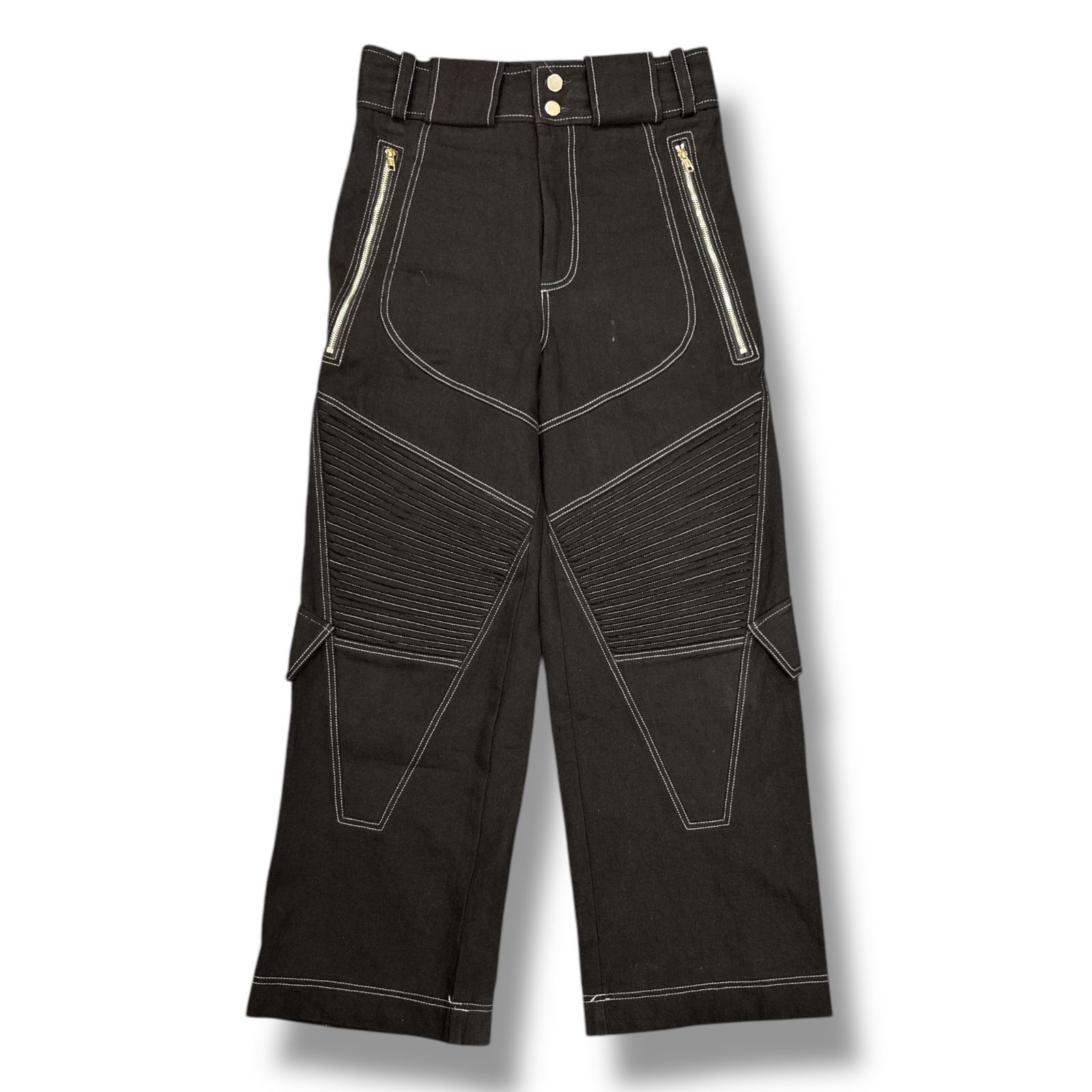 ACCOX ACX 24AW X-LITE:00 DENIM PANTS デニムバイカーパンツ
