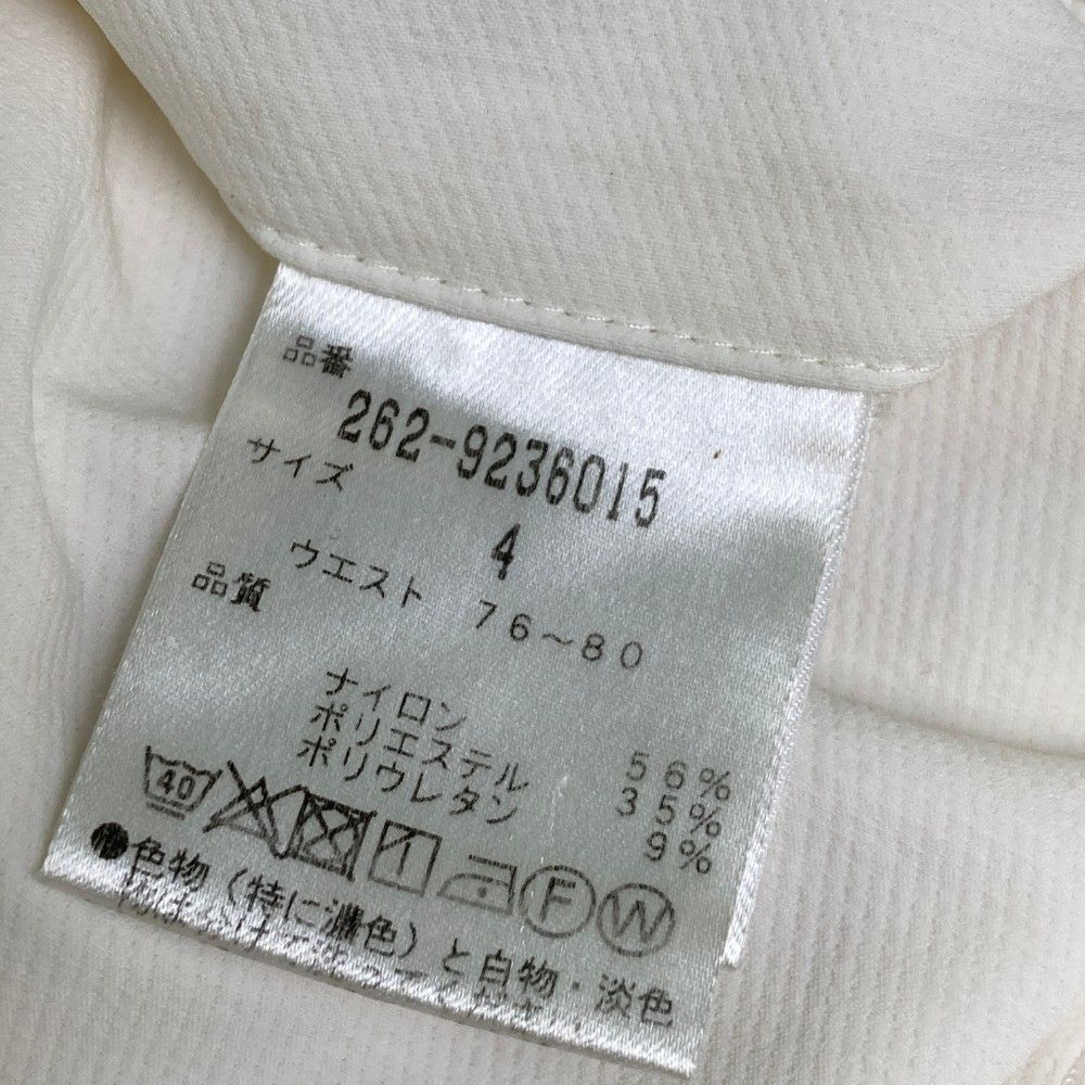 サイズ：4 JACK BUNNY ジャックバニー ストレッチパンツ ホワイト系