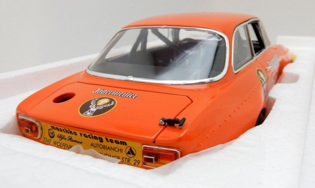 PAUL S MODEL ART 1 18 Alfa Romeo GTA 1300 Junior Jagermeister R Maschke DRM 1972