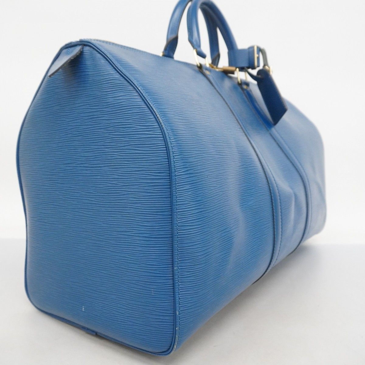 5id5442-h ルイヴィトン ボストンバッグ エピ キーポル50 M42965 トレドブルー メンズ レディース ユニセックス