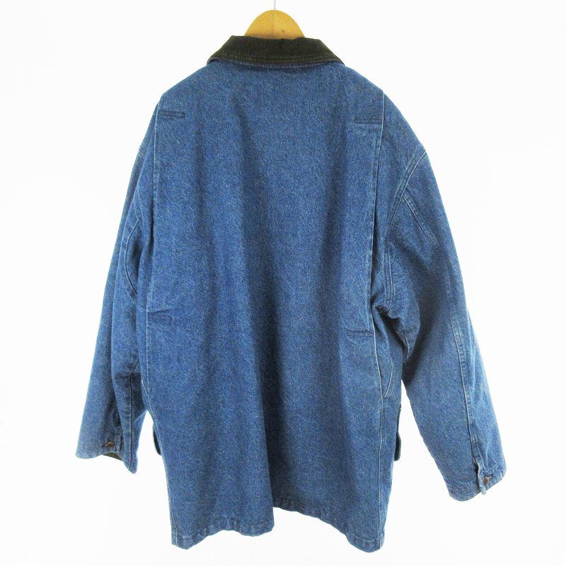 エルエルビーン ハンティングジャケット デニム カバーオール チェック