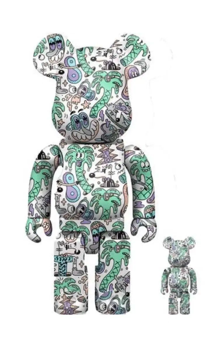 ベアブリック　be@rbrick　400％　エイプ　✕　スティーブン・ハリントン BE@RBRICK SERIES 50