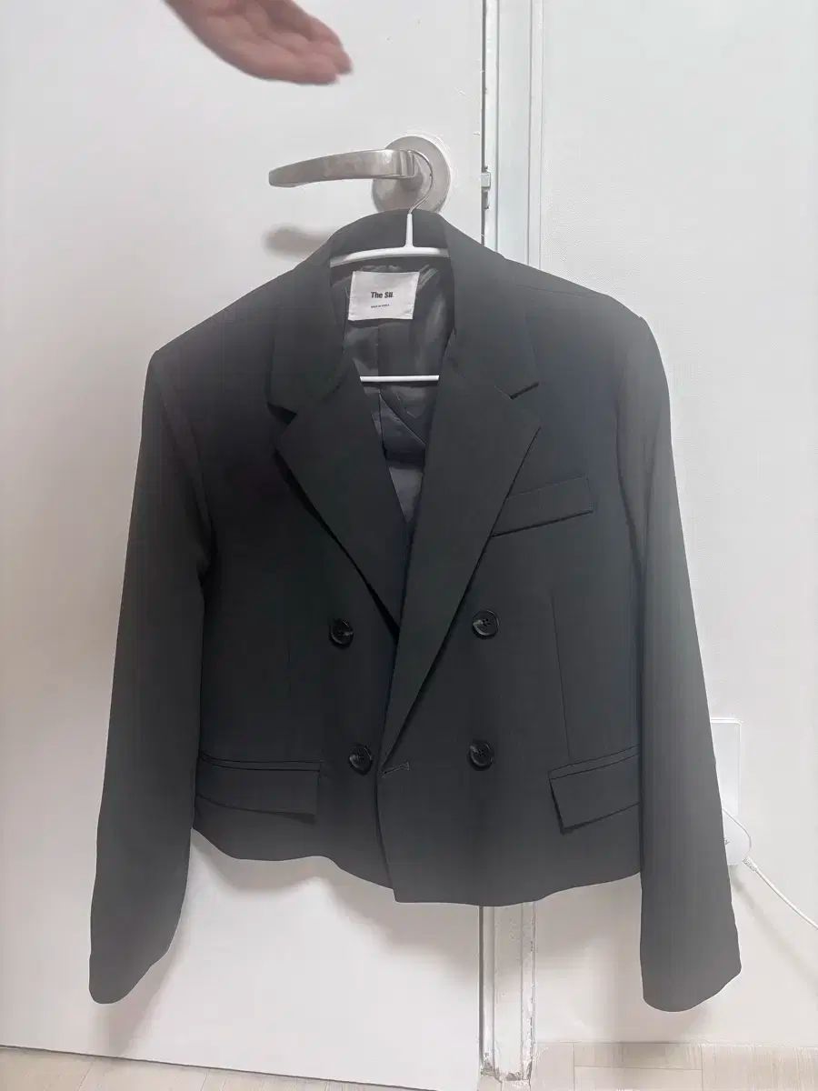 クロップド ダブル ジャケット ズボン セットアップ