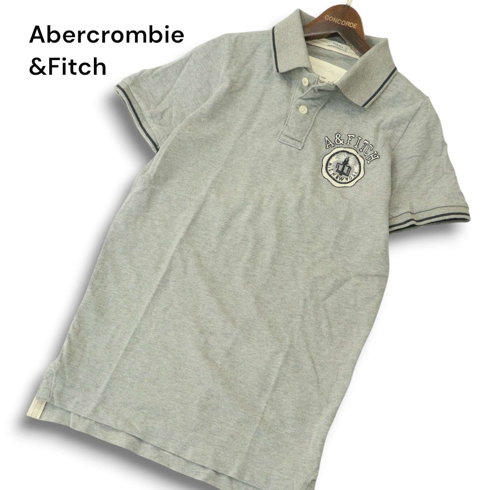 新品 未使用】 Abercrombie&Fitch アバクロンビー＆フィッチ ロゴ刺繍 