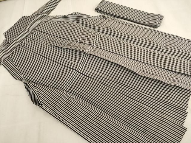 平和屋着物[]七五三 男の子 5歳 行灯袴 縞 逸品 AAAU5287ja