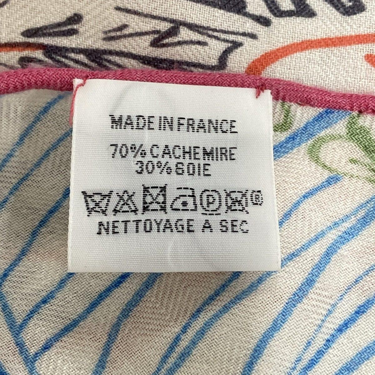 HERMES(エルメス) ストール(ショール)美品 トライアングル ジェアン  