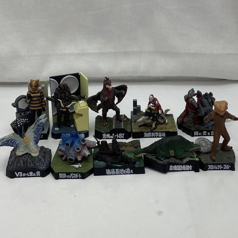 【中古】現状品)ｳﾙﾄﾗ怪獣名鑑 ｳﾙﾄﾗﾏﾝ&ｳﾙﾄﾗｾﾌﾞﾝ 2nd 10種ｾｯﾄ[91][240091384941] 中古】現状品)ｳﾙﾄﾗ怪獣名鑑 ｳﾙﾄﾗﾏﾝ&ｳﾙﾄﾗｾﾌﾞﾝ 2nd 10種ｾｯﾄ[91